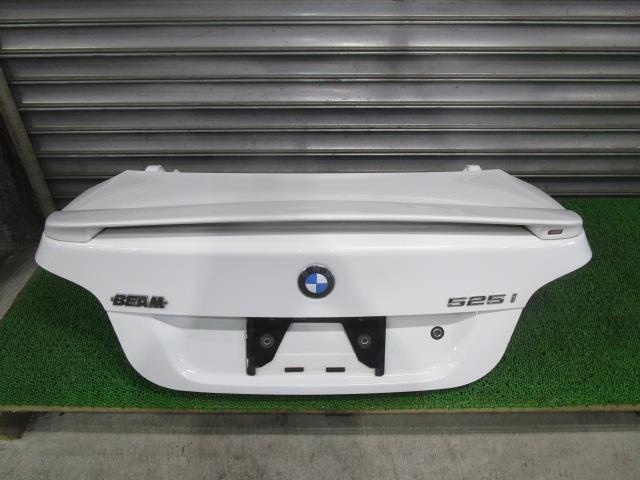 BMW 5シリーズ 525i E60 LCI 後期 ABA-NU25 トランクリッド 41627168761 300 アルピンホワイト /41882拍卖