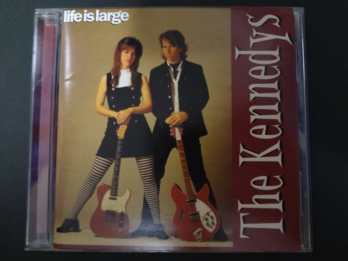 THE KENNEDYS / life is large CD カントリーロック フォークロック パワーポップ folk rock roger mcguinn steve earle nanci griffith拍卖