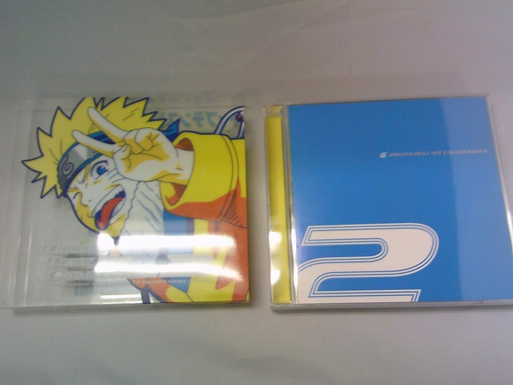 UCD70★中古CD NARUTO BEST HIT COLLECTION 2 盤面良好 クリーニング済み DVD付き拍卖