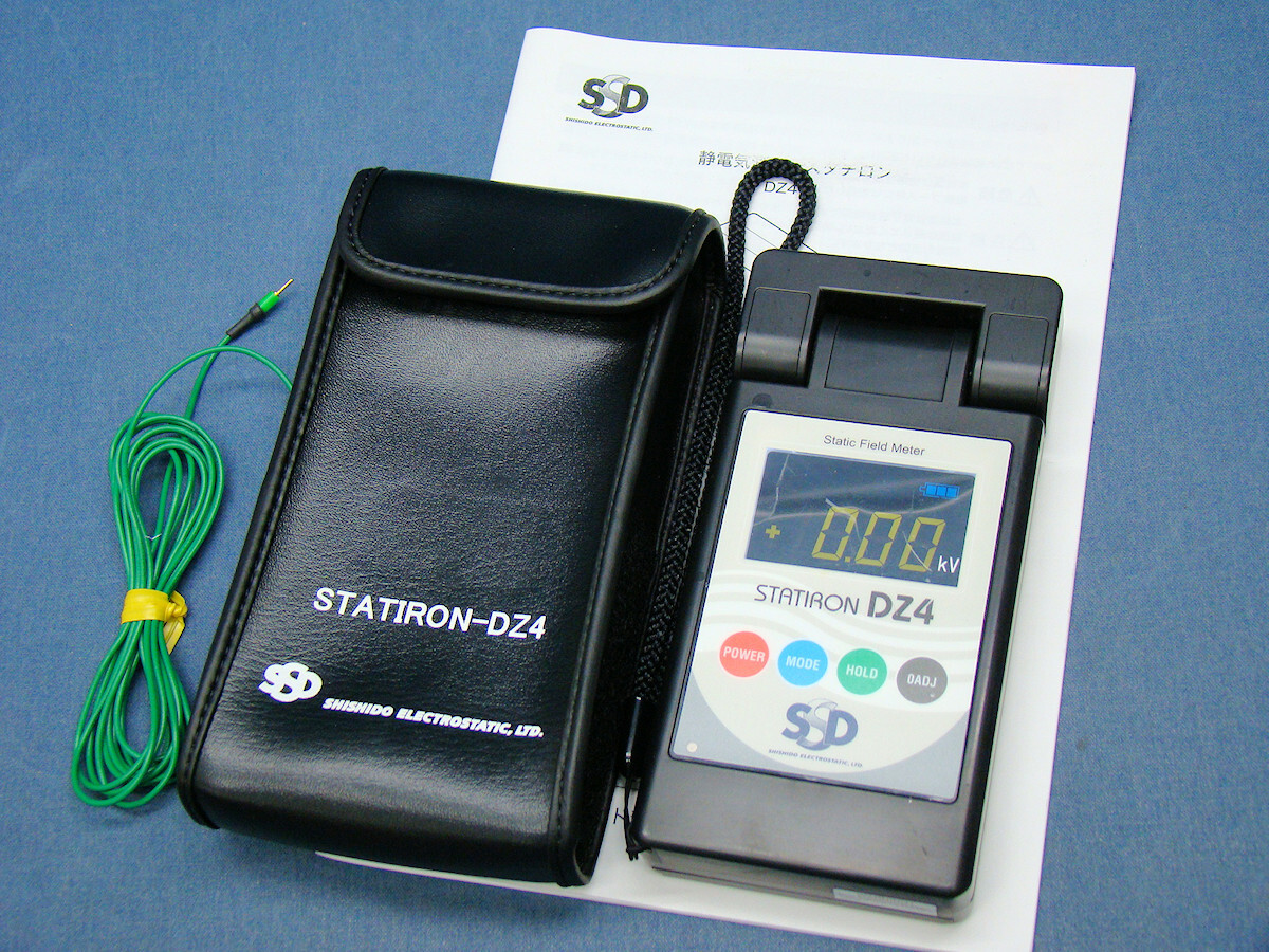 SSD シシド静電気 静電気測定器 スタチロン Statiron DZ4 振動チョッパ方式 中古拍卖