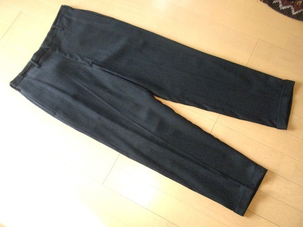 W32【60's/スラックス】テーパード 60年代 ヴィンテージ レーヨン グレー ダブル 古着 センタープレス アメリカ HAGGAR 古着拍卖