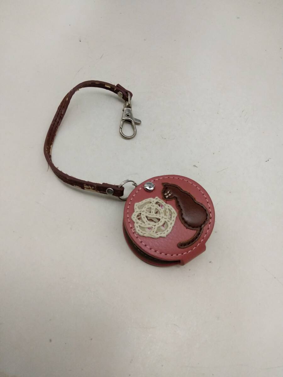 1009-0005 中古★ 懐中時計 猫 可愛い ルーペ付き ジャンク品拍卖