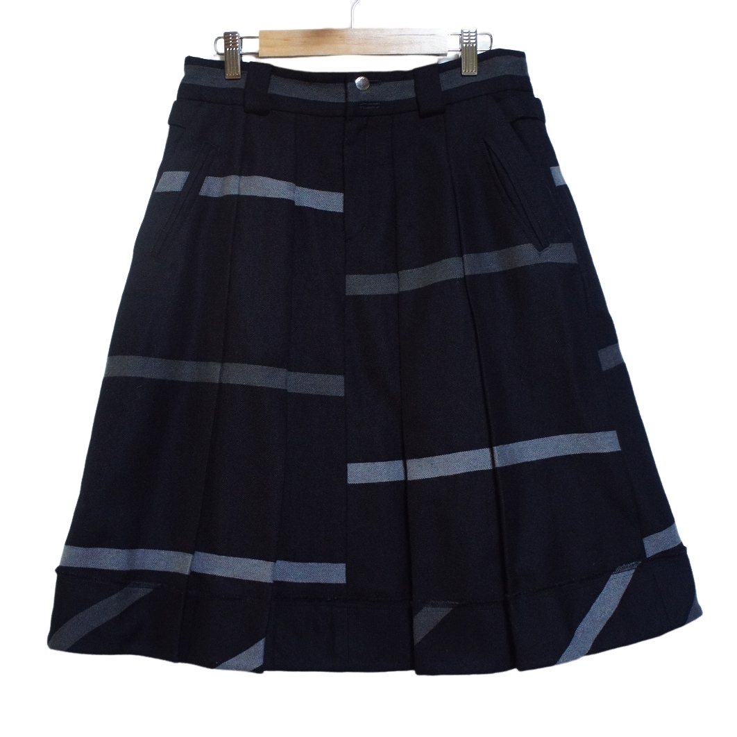 †SONIA RYKIEL ソニアリキエル ウール地スカート/38†マキシ丈ひざ丈拍卖