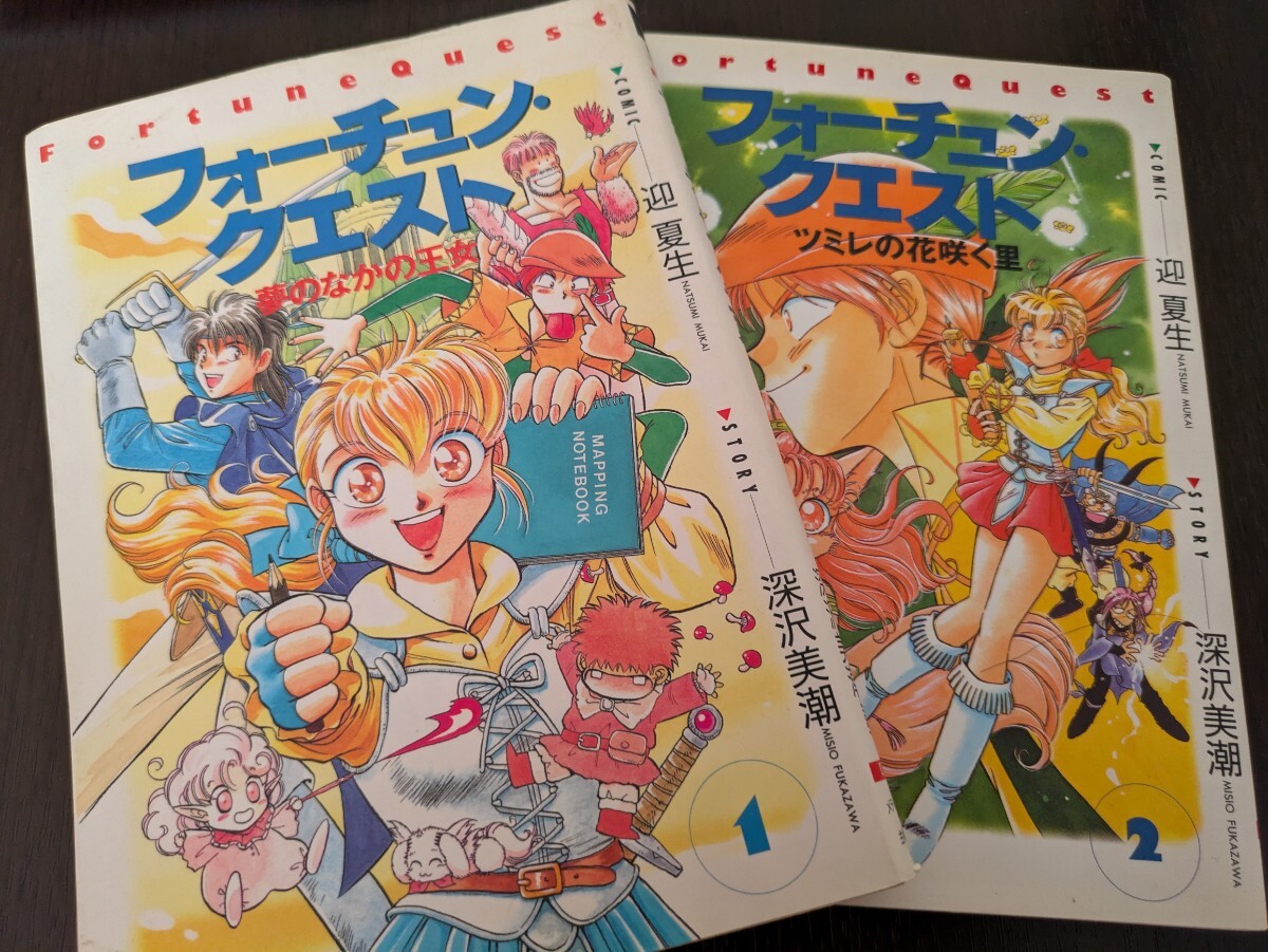 フォーチュンクエスト 夢のなかの王女 ツミレの花咲く里 1~2巻セット拍卖