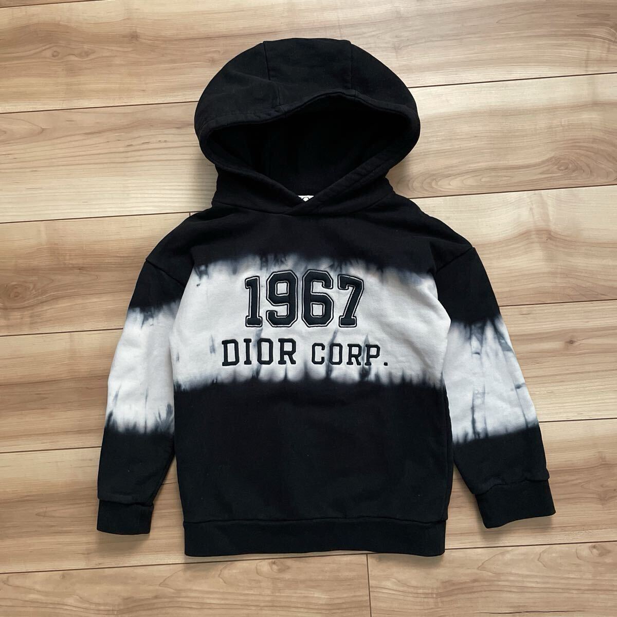 【送料無料】【美品】Dior ディオール キッズ 1967 DIOR CORP スウェットパーカー 4 クリスチャンディオール トレーナー ベビーディオール拍卖