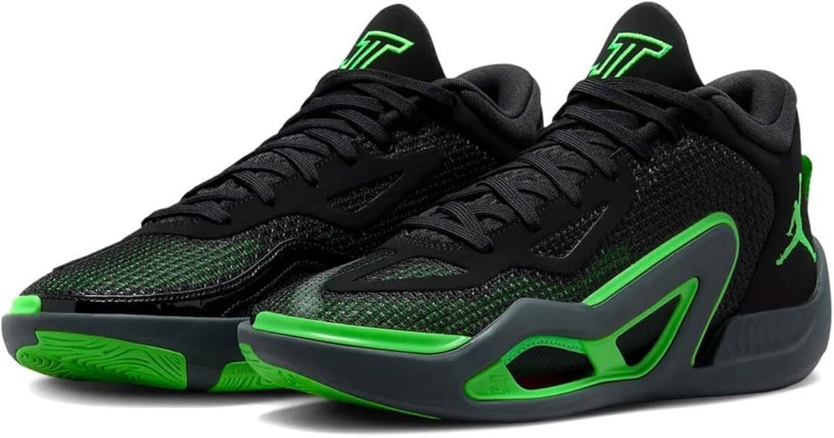 【新品】27.5cm ナイキ テイタム 1 ホーム チーム PF NIKE TATUM 1 Home Team PF ブラック グリーン スニーカー DN3330-003 L65ecii拍卖