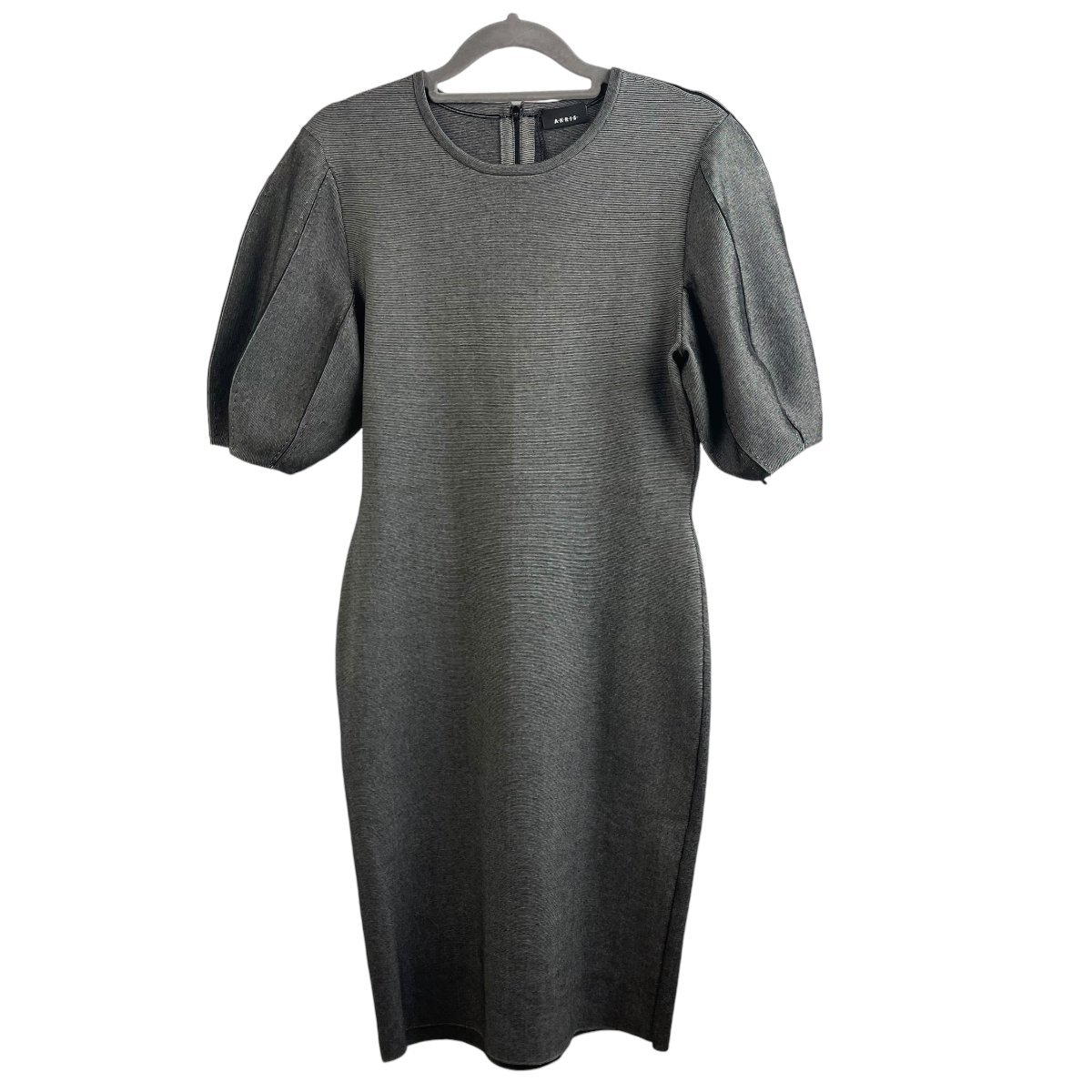 A821●未使用タグ付き●AKRIS アクリス●税込 ¥306,900●24S シルクコットンストレッチ・ニットドレス ワンピース●34サイズ US4 F36拍卖