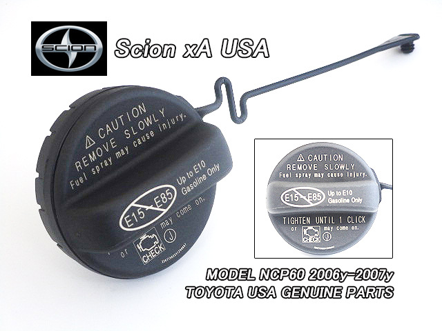 イストNCP60後期/SCION/サイオンxA純正USフューエルキャップ(06y)/USDM北米仕様USAトヨタiStガソリンキャップFuel.Cap英文字ガスキャップ拍卖