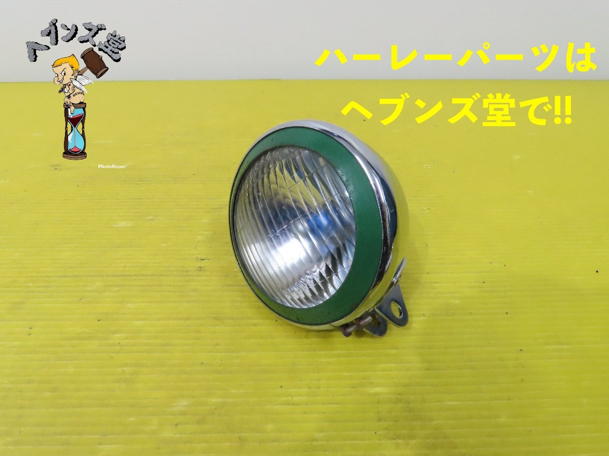 A241098J 4.5インチ.ヘッドライト.H4バルブ ナックル.パン.ショベル.エボ.TC.ハーレー.HARLEY拍卖