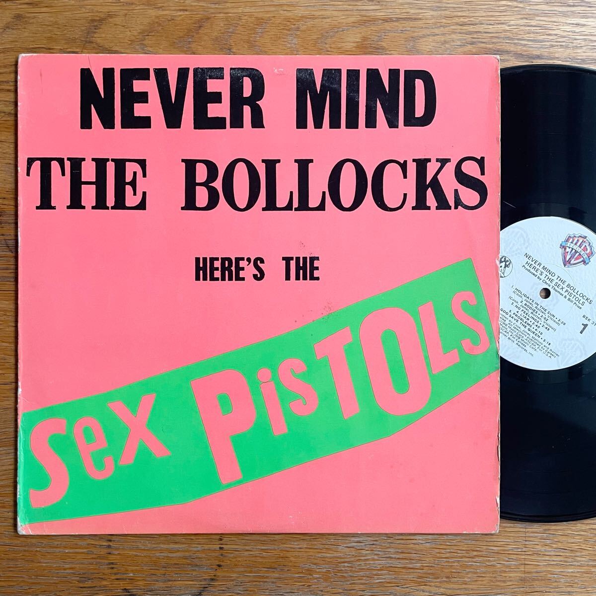 希少US盤 SEX PISTOLS 勝手にしやがれ レコード LP アナログ盤 punk セックス ピストルズ パンク天国 Never Mind The Bollocks拍卖