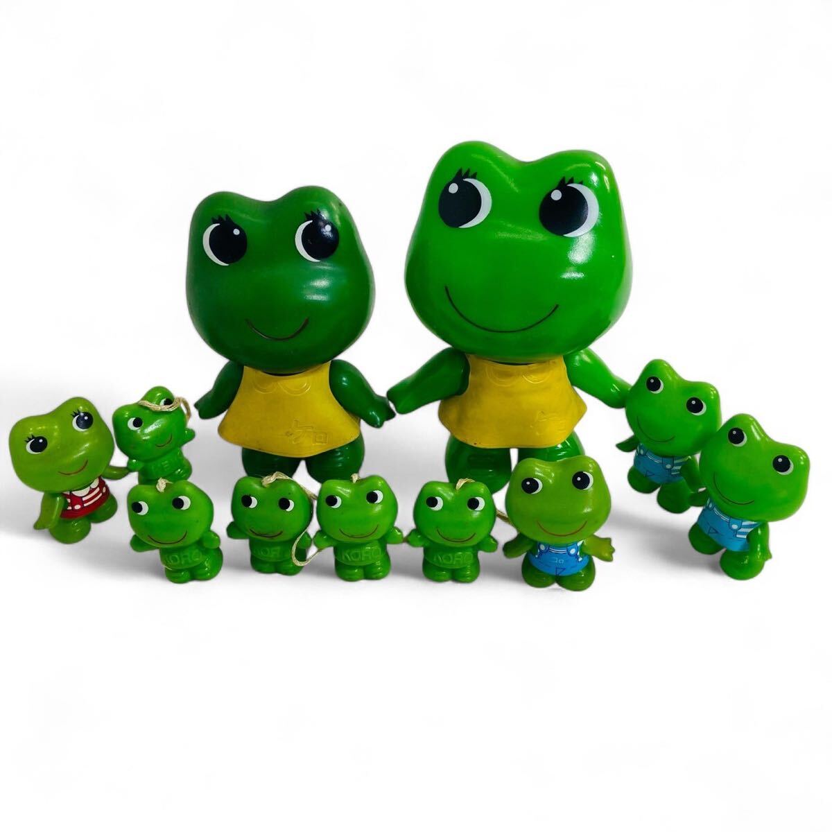 ★☆コルゲンコーワ ケロちゃん コロちゃん ソフビ9体 計11体まとめて 人形 趣味 収集 コレクション J☆★拍卖