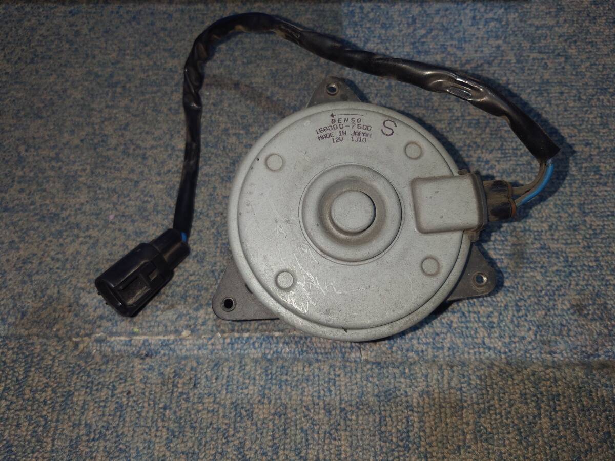 スズキ 車用 2本線 純正 電動 ファンモーター 17120-58J00 168000-7600 H19~H22年式拍卖