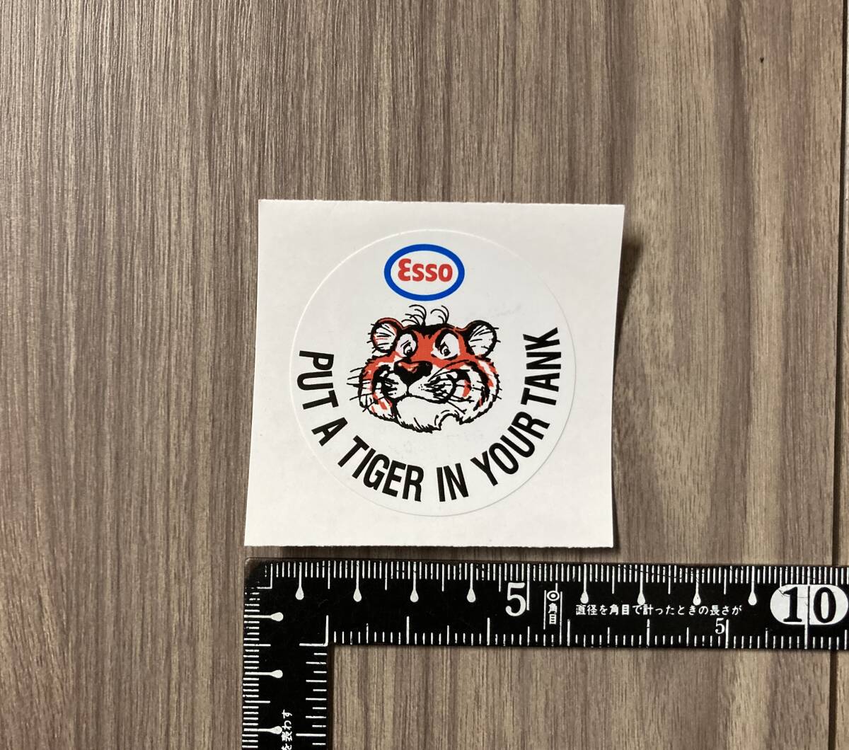 窓用 Esso Put A Tiger In Your Tank エッソ 石油 オイル ステッカー 50mm拍卖