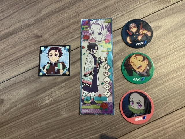 鬼滅の刃 ANA メンコ シール ねずこ 炭治郎 天元 しのぶ拍卖