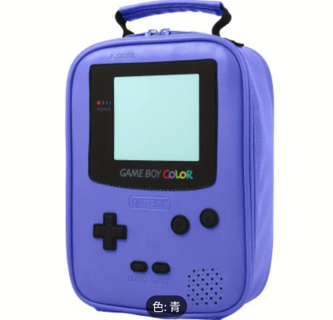 新品 ゲームボーイカラー風ランチバッグ 青拍卖