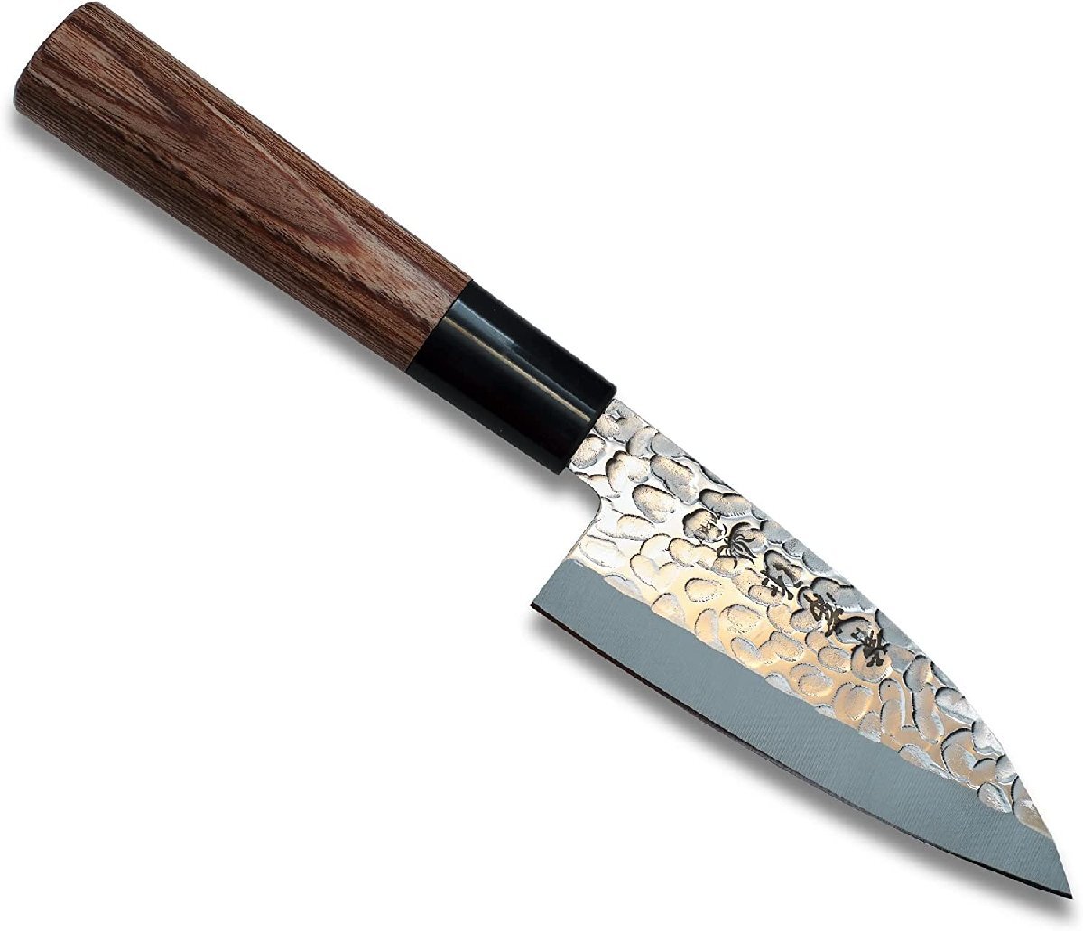 包丁 日本製 KC-956 関兼常作 ステン1K6 鎚目磨き 赤合板柄 小出刃105mm 小出刃包丁 ナイフ 2022 父の日 プレゼント プロ 鯵切り拍卖