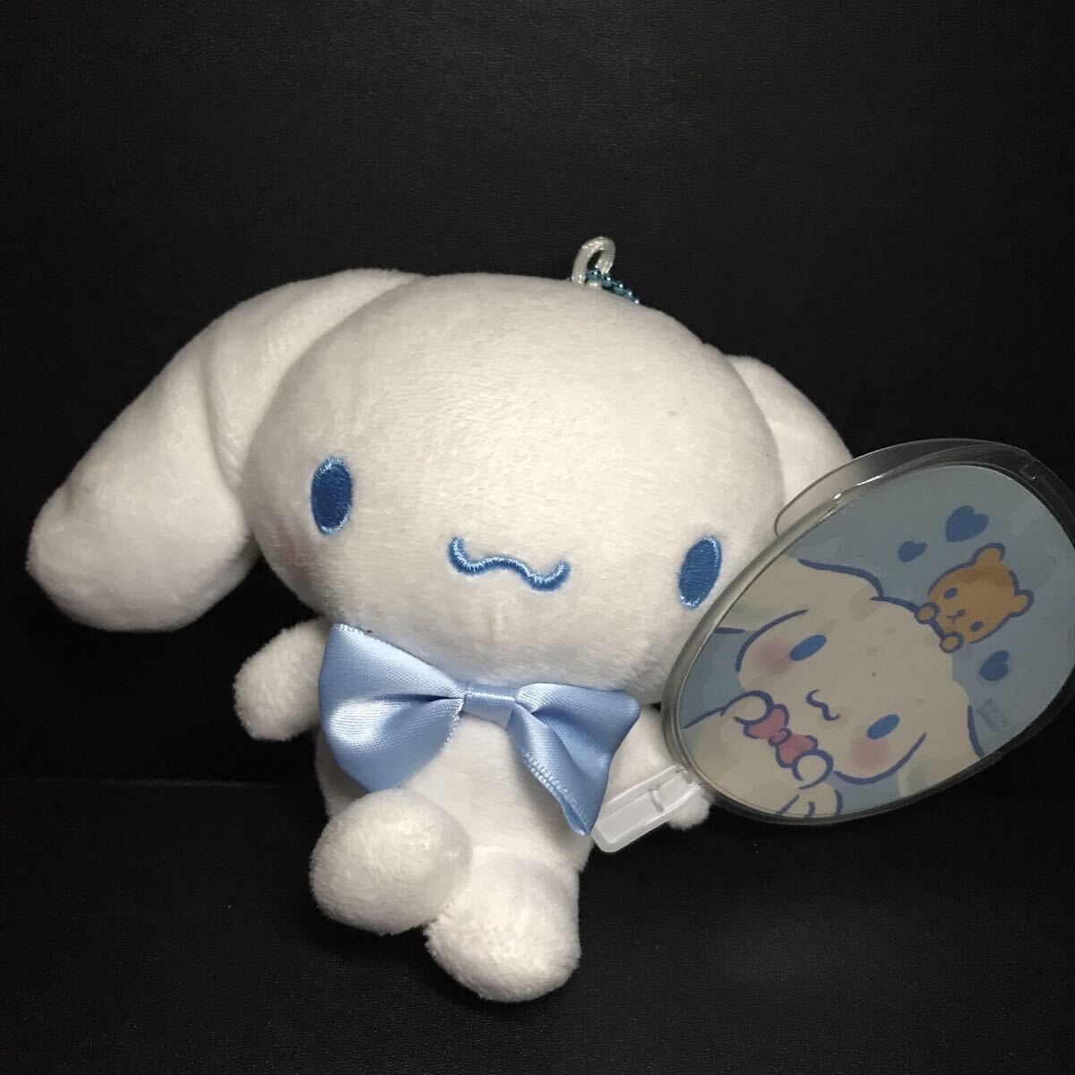 シナモロール うちわを持ったマスコットホルダー エンジョイアイドルシリーズ 第2弾 ぬいぐるみ シナモン グッズ シナモンロール 公式拍卖