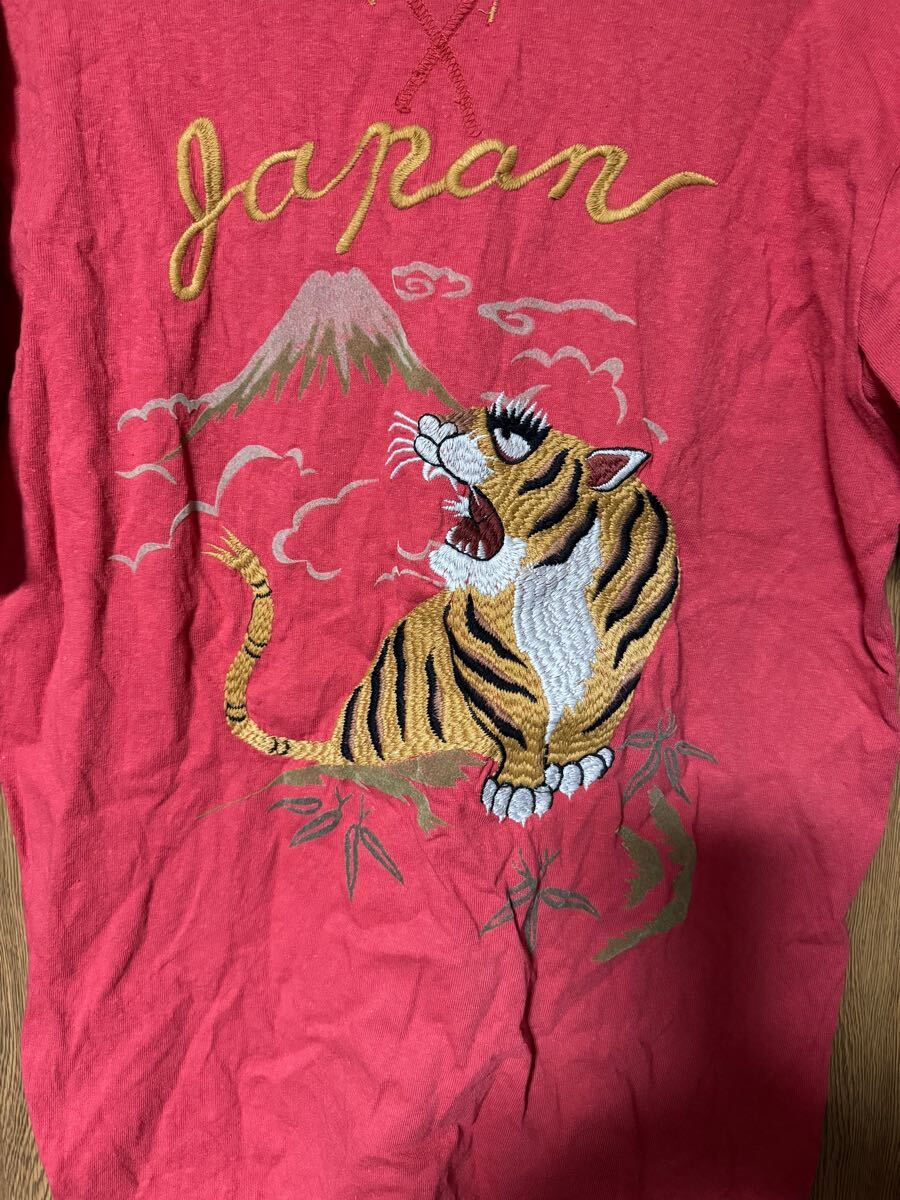 未使用品XL◆avirex◆アヴィレックス◆虎◆スカTシャツ【アビレックス・アロハシャツ・スカジャン・ピンナップガール・CWU-36P・ma-1】拍卖