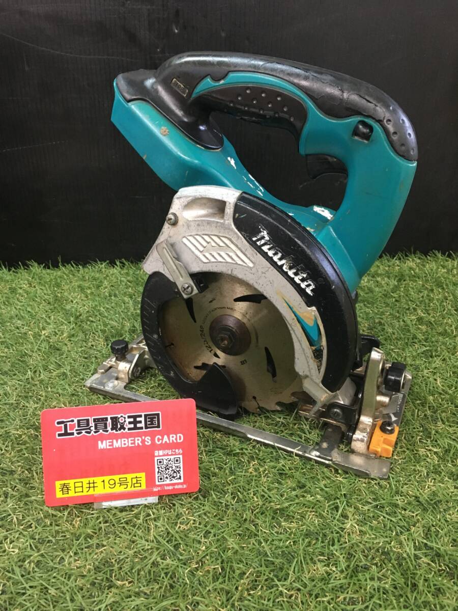 【中古品】【0906】makita(マキタ) 14.4v充電式マルノコ 青(本体のみ) SS540DZ ITN26SPWJCBM拍卖