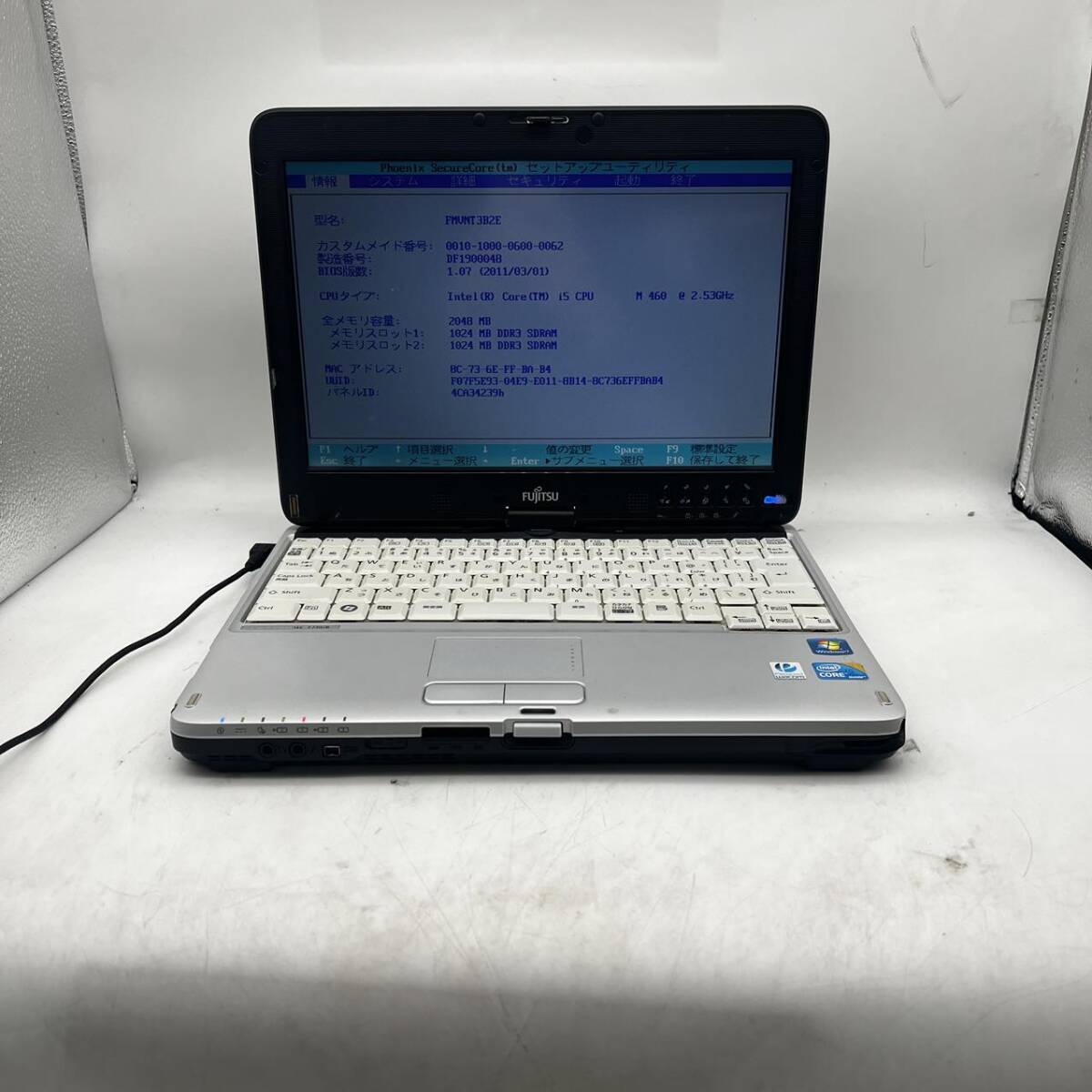 FUJITSU/T730/B/ Core i5-M460/12.5インチ拍卖