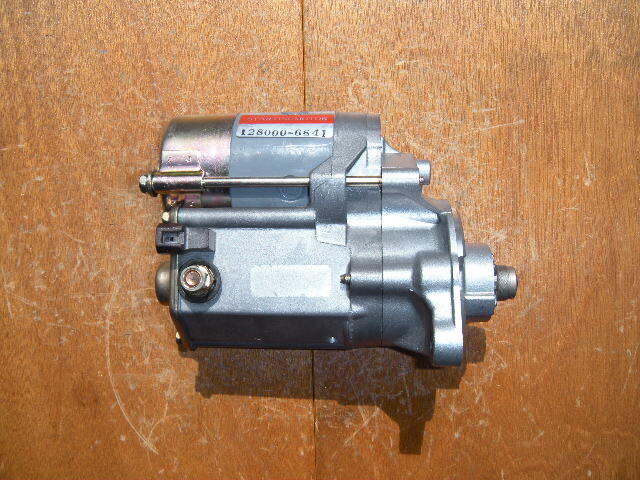 クボタ、トラクター/産業機械/汎用エンジン用セルモーター(スターター)リビルト品 128000-6840~2、17331-63012~4拍卖