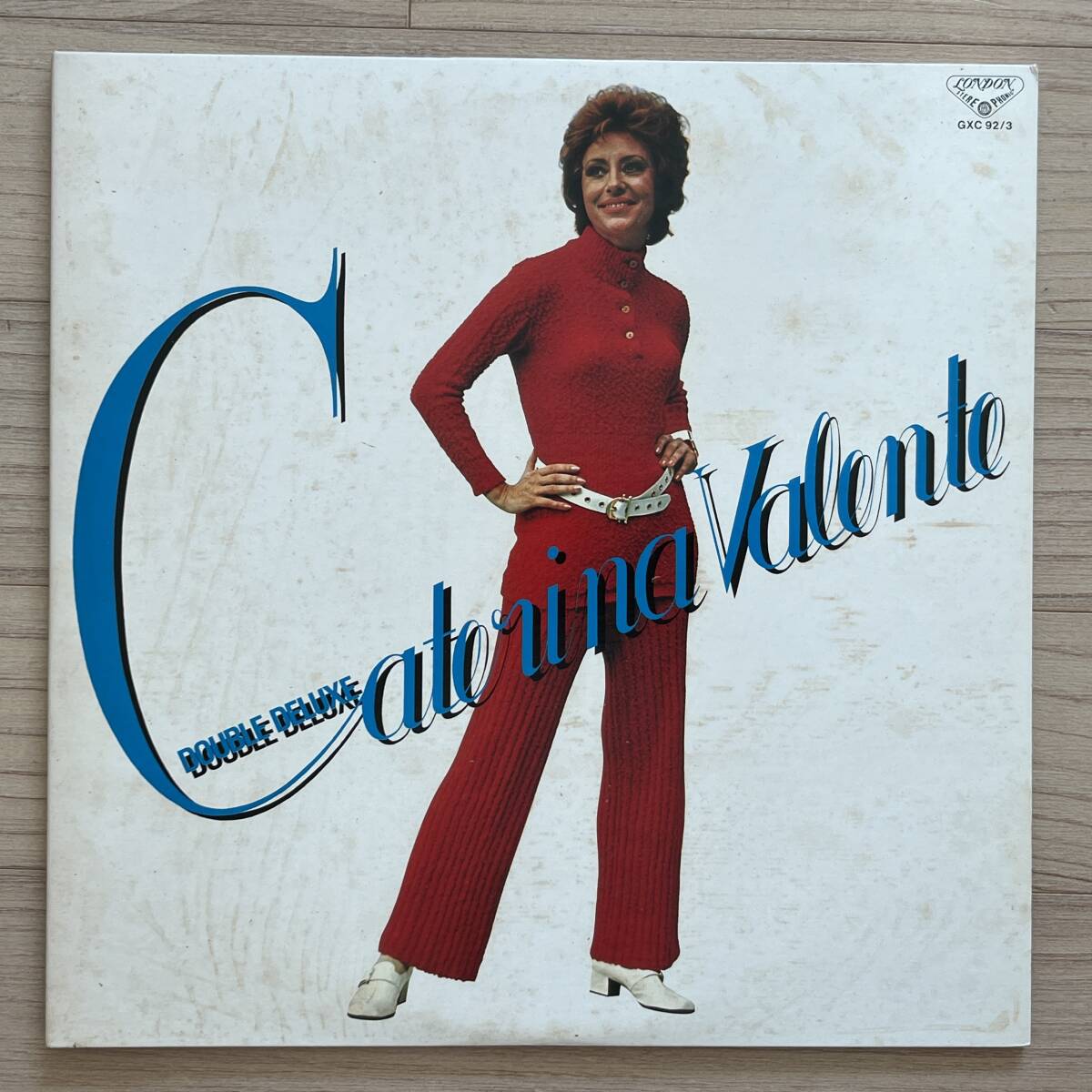 【国内盤/2×Vinyl/12''/Gatefold/London Records/GXC 92~3/79年盤/with Liner】カテリーナ・ヴァレンテ ダブル・デラックス拍卖