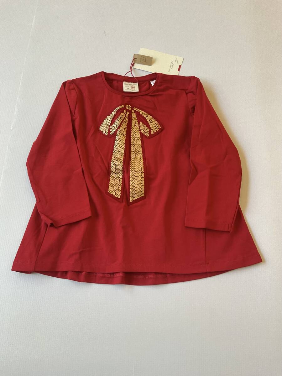 タグ付未使用品 ZARA ザラ 長袖 tシャツ キッズ サイズ104cm 3-4歳 クリスマス拍卖