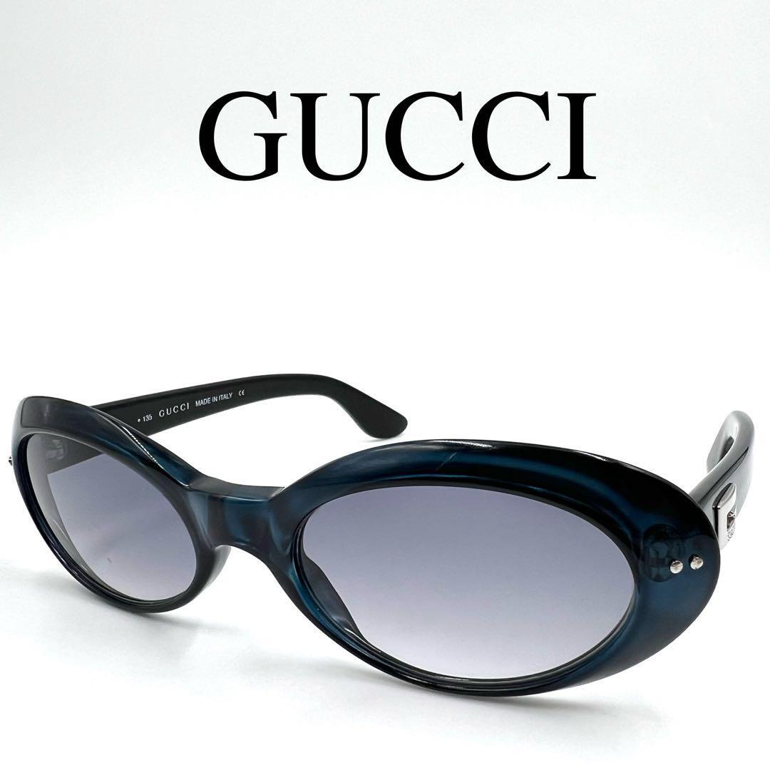 GUCCI グッチ サングラス 度なし GG2413/N/S オーバル フルリム拍卖