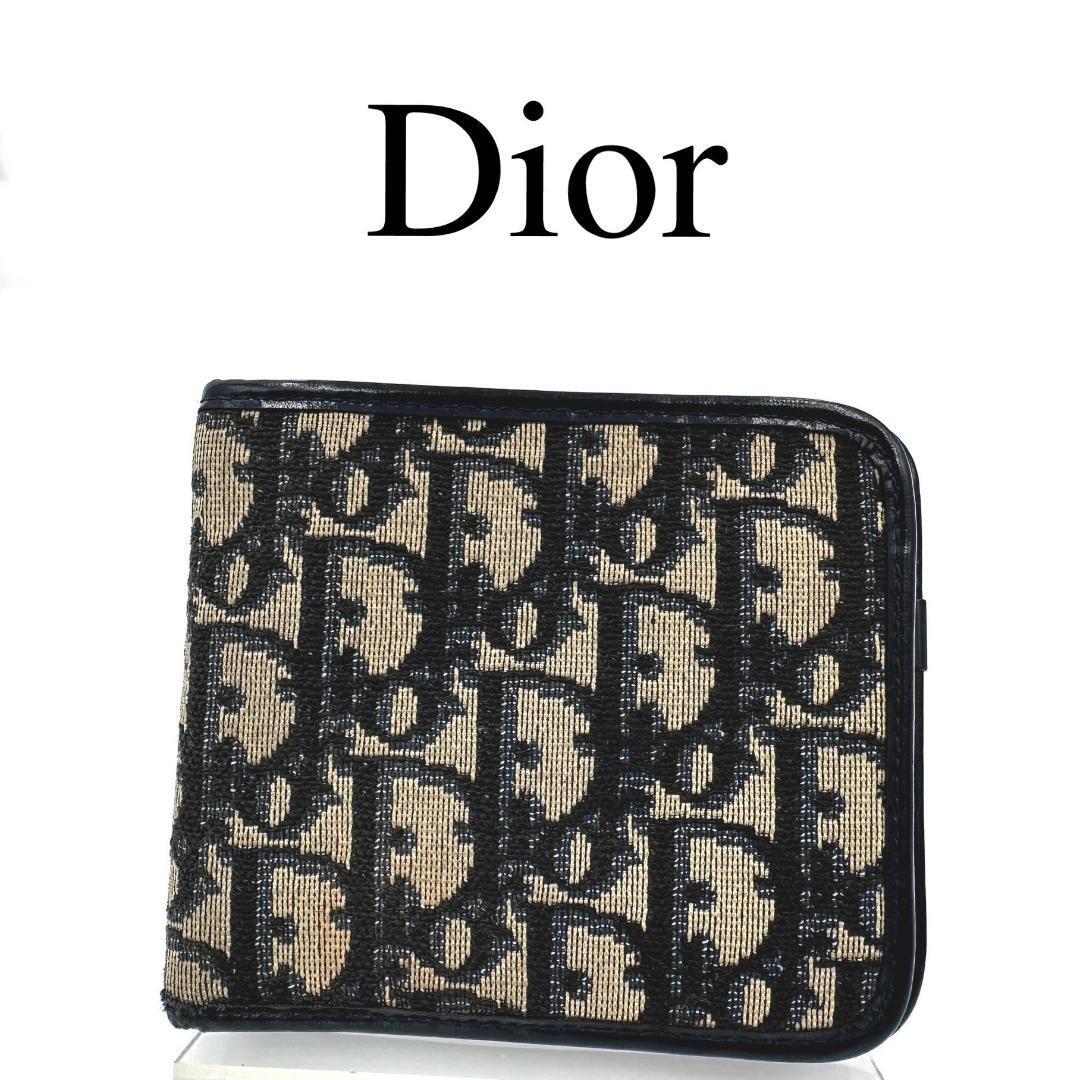 Christian Dior ディオール 折り財布 トロッター レザー拍卖