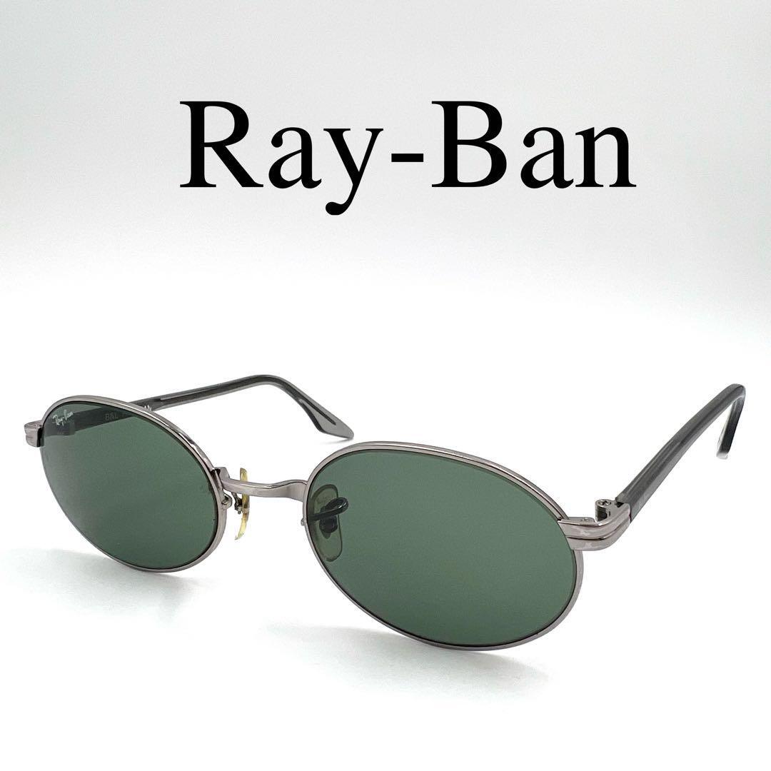 Ray-Ban レイバン サングラス 度なし W2187 砂打ち オーバル拍卖