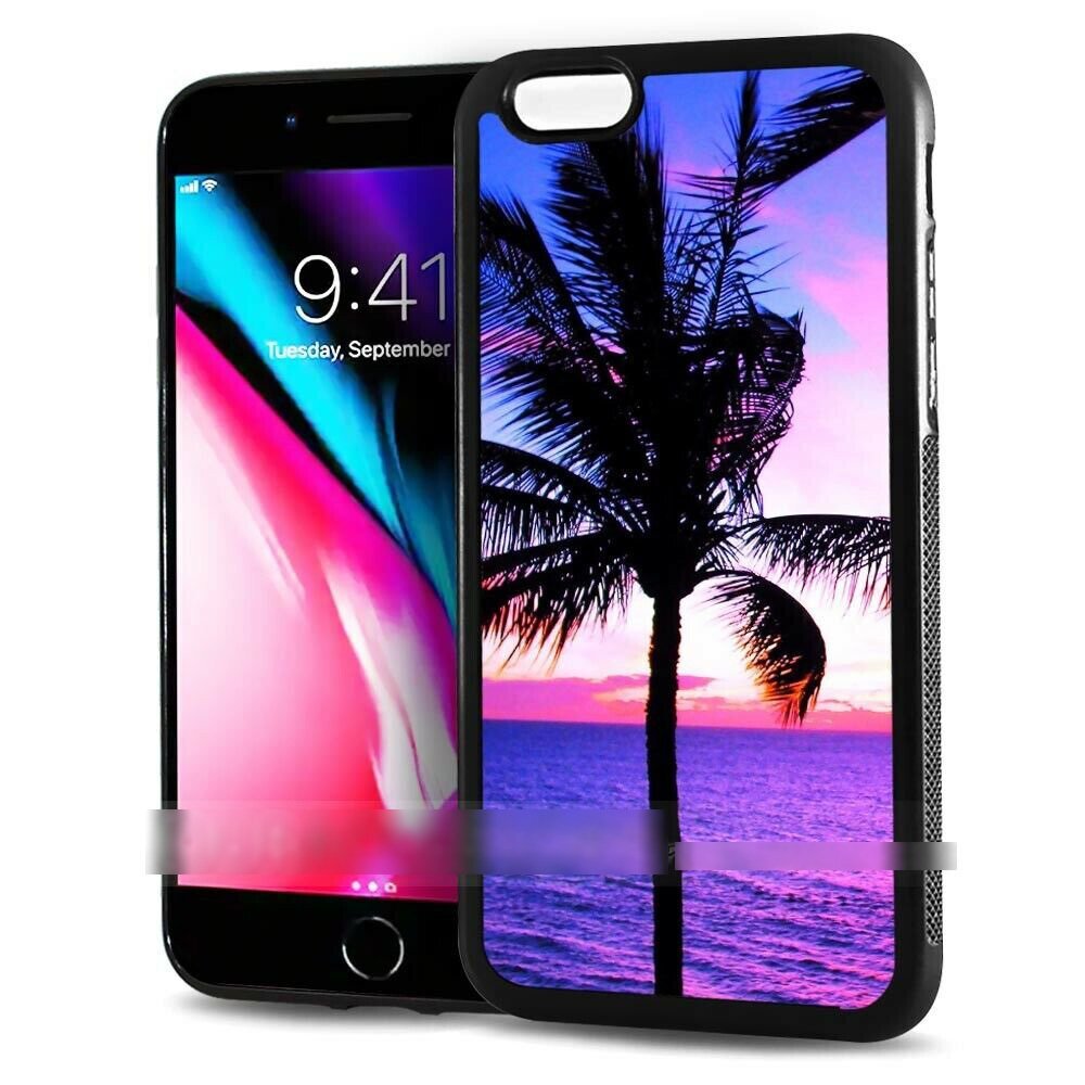 iPhone 16 16 Pro アイフォン プロ 海 ヤシ スマホケース アートケース スマートフォン カバー拍卖