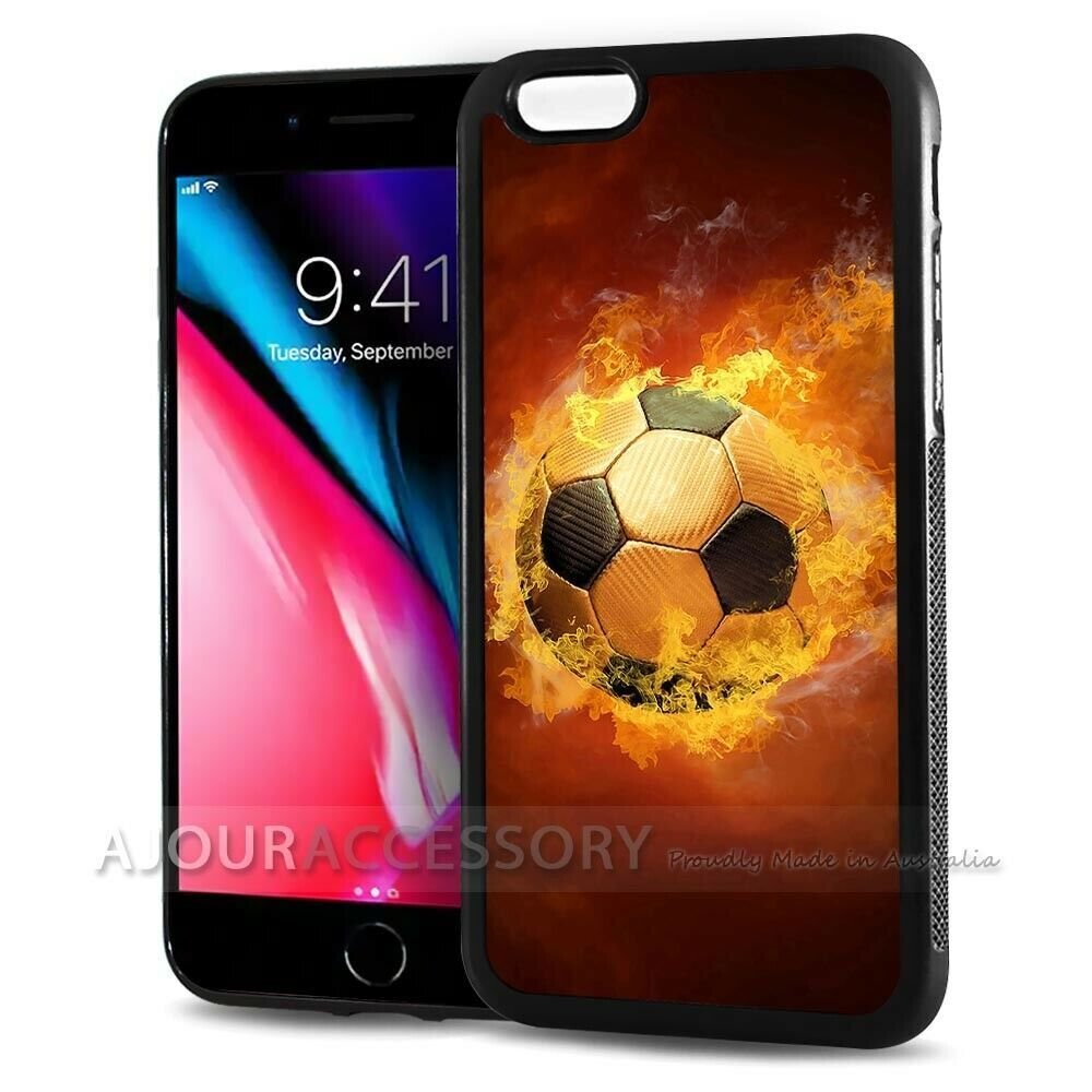 iPhone 16 Plus 16 Pro Max アイフォン プラス プロ マックス サッカーボール 燃える スマホケース アートケース カバー拍卖