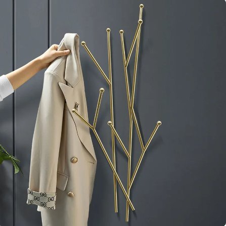 ウォール デザイン ハンガー 壁 取り付け フック 枝 ツリー 引っ掛け インテリア 装飾 ラック 掛け DYL503拍卖