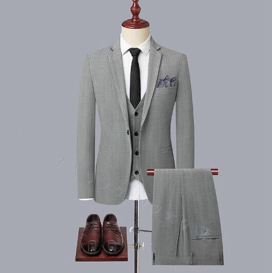 ☆新品スーツ メンズ スリーピース ビジネススーツ3ピーススーツ フォーマルスーツ カジュアルスーツ 洗える通勤結婚式 M~4XL拍卖