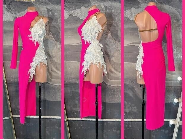 新品☆バレエ社交ダンスドレス?モダンドレス?スタンダードドレス?ラテンドレス?オーダーメイド対応最高品質拍卖