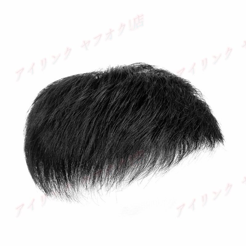 ☆新品人毛100% ウィッグ メンズ フルウィッグ 短髪 かつら ショートウィッグ 自然 通気性 普段使い お洒落 薄毛 白髪隠し 脱毛症人気拍卖