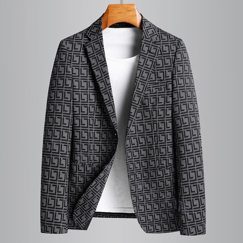 ☆新品メンズ テーラードジャケット コート ビジネススーツ 春秋服 カジュアル ファッションスーツ ブレザー ブルゾン ダークグレー M~4XL拍卖