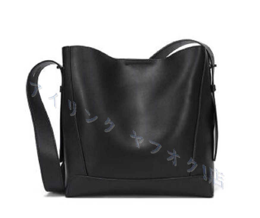 ☆新品本牛革 2way ショルダーバッグ 本革 上品 斜めがけ レディース 通勤バッグ 通勤通学 レザー 上品 ブラック拍卖