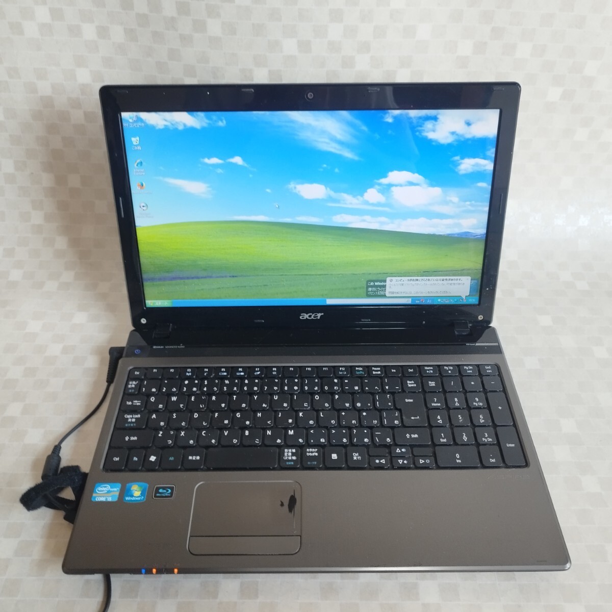 341001f★Windows XP,7,8,10,11 選択可 15.6” 1366x768 acer Aspire 5750 P5WE0 Core i5-2450M/4GB/HDD500GB/Blu-ray/無線/HDMI/USB3.拍卖
