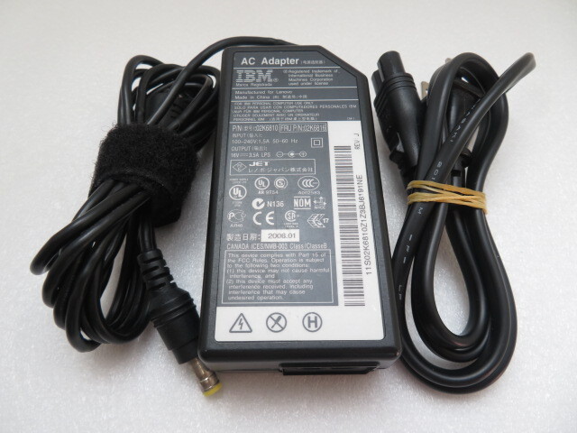 AD34923★IBM★ACアダプター★02K6810★保証付!即決!拍卖
