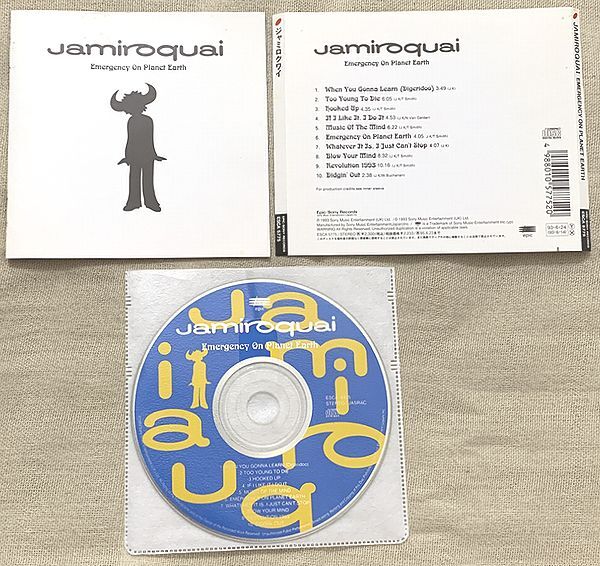 CD★プラケース無★ジャミロクワイ Jamiroquai Emergency On Planet Earth ESCA5775 ★プラケース無★拍卖