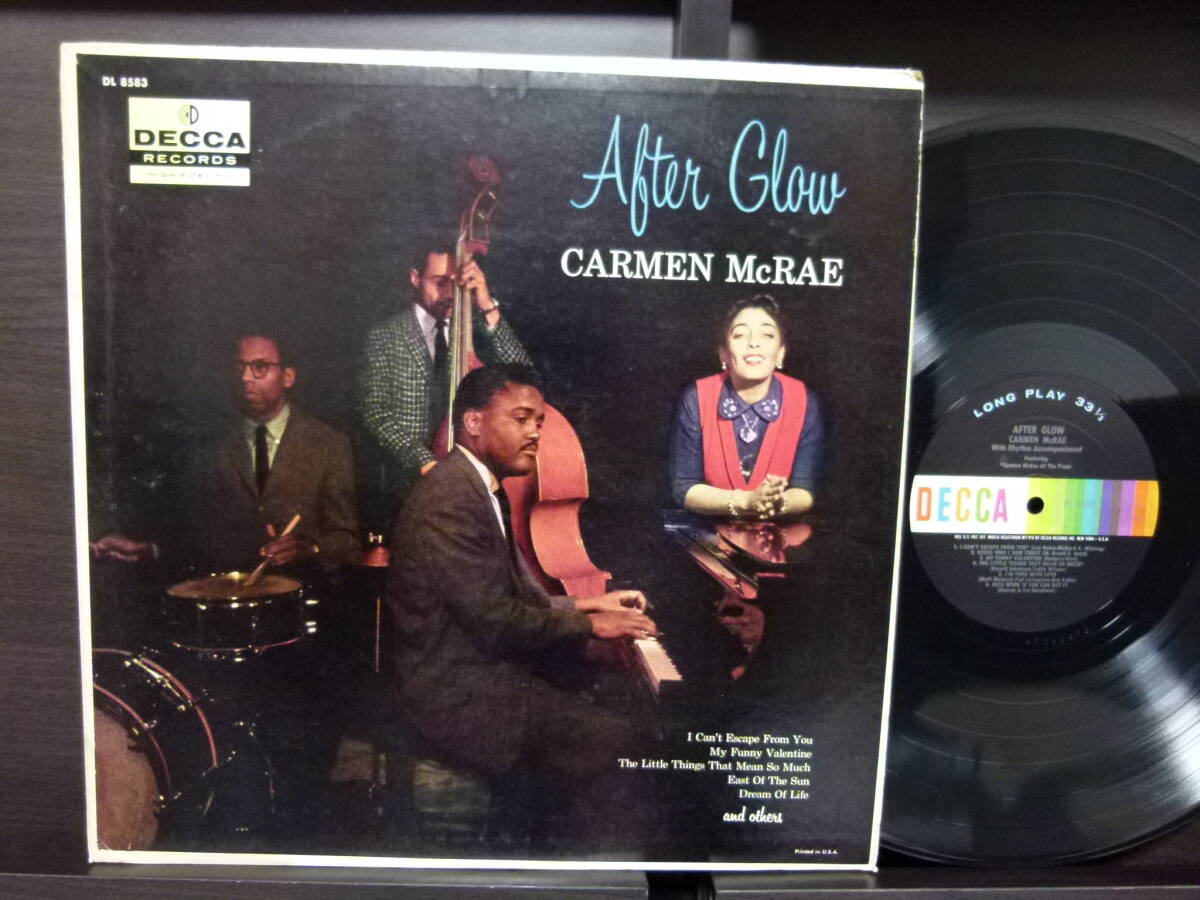 ■激レア■セカンドプレス■CARMEN McRAE■AFTER GLOW■拍卖