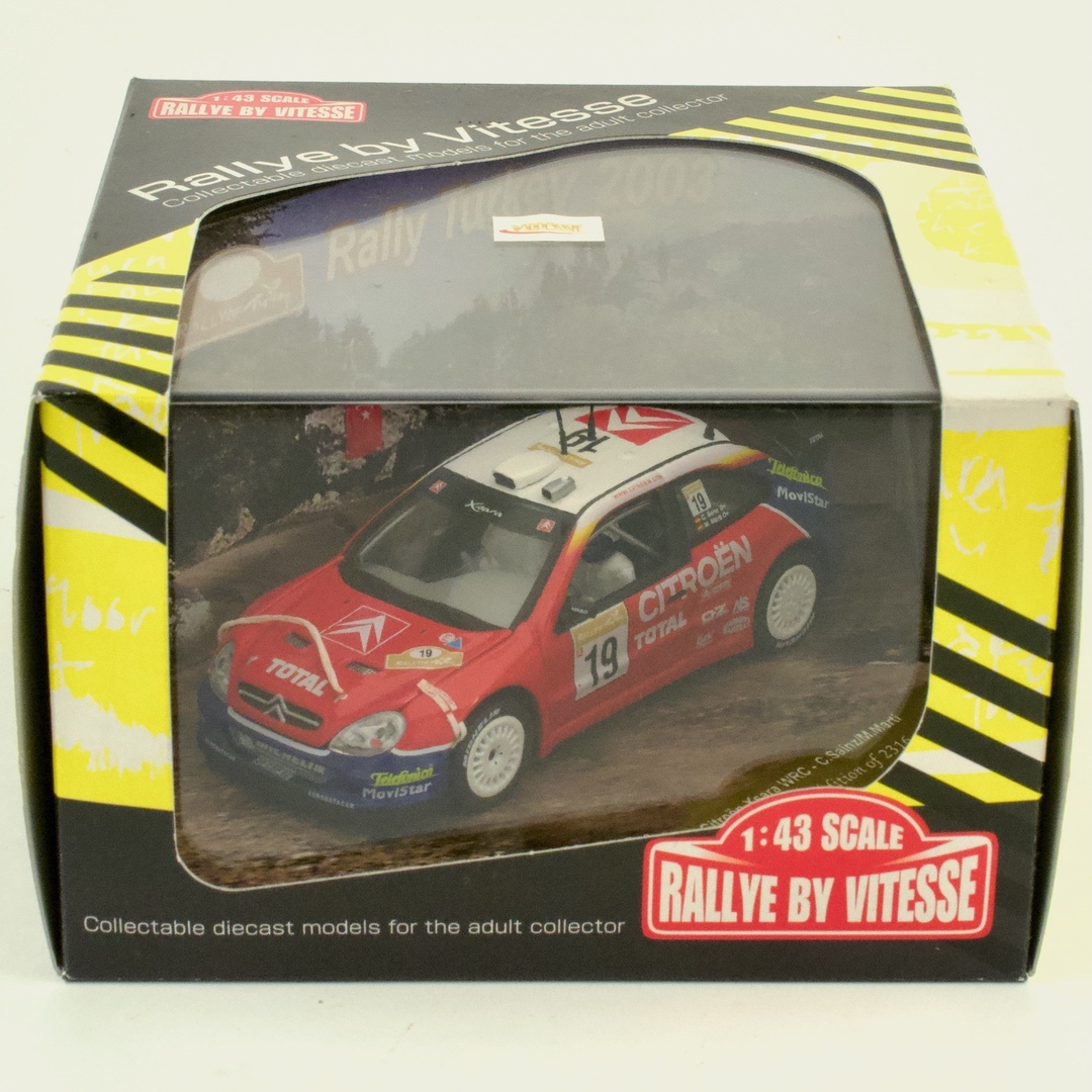 ポルトガル Vitesse シトロエン 43201 CITROEN XSARA WRC 1/43拍卖