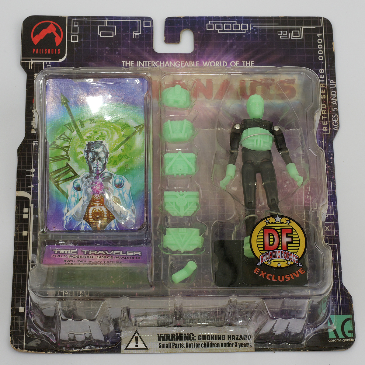 ミクロマン マイクロノーツ DF限定「タイムトラベラー 蓄光」夜光拍卖