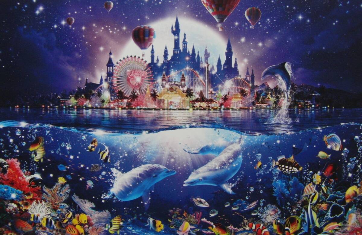 クリスチャン・ラッセン「ドリームタイム」、厳選、希少画集・額装画、人気作品、新品高級額 額装付、状態良好、送料無料拍卖