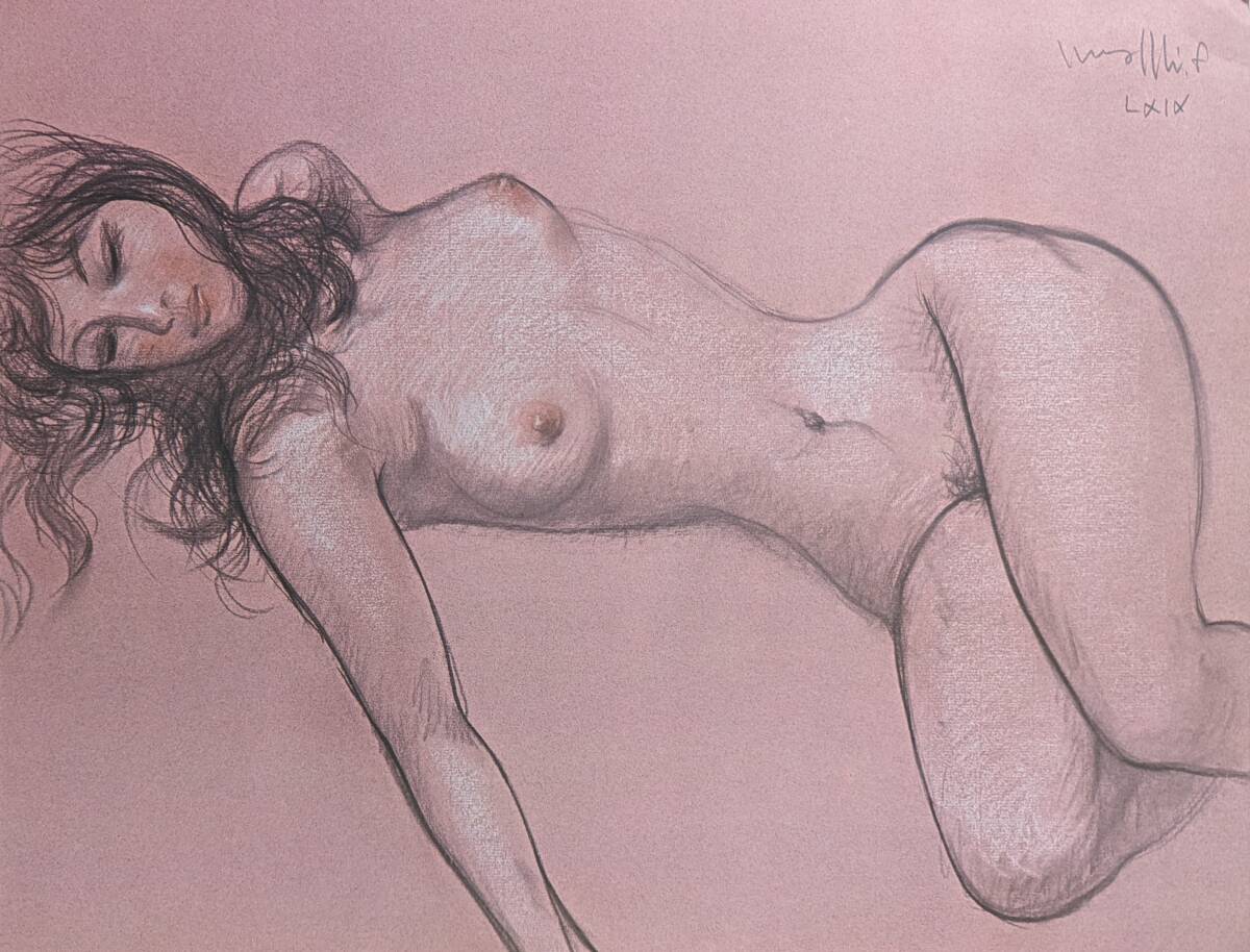 古沢岩美、限定800部、希少大判画集・額装画、日本製・新品額縁にて額装致します、状態良好、送料無料拍卖
