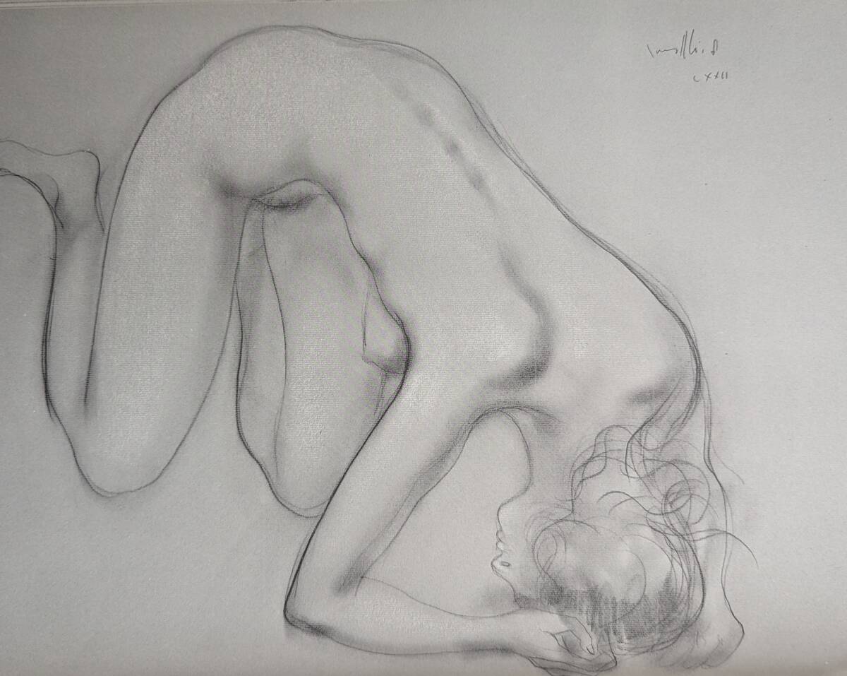 古沢岩美、限定800部、希少大判画集・額装画、日本製・新品額縁にて額装致します、状態良好、送料無料 拍卖