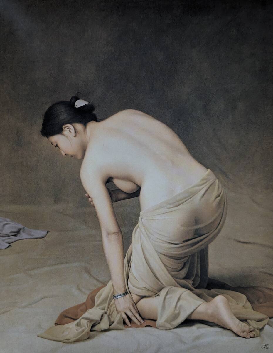 森本草介、「女 FORME」、希少画集・額装画、日本製・新品額縁にて額装致します、状態良好、日本人画家、美人拍卖