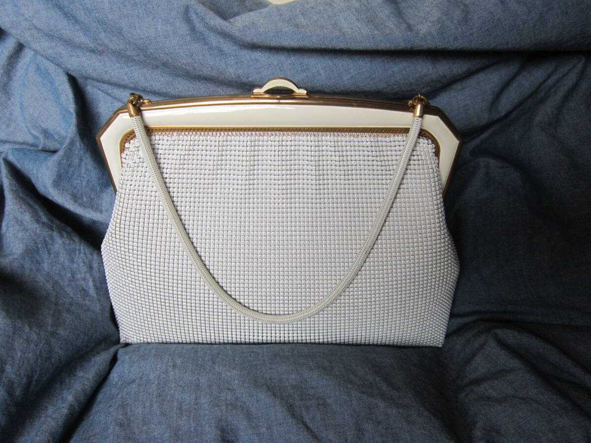 OROTON オロトン がま口型 ビーズ パーティーバッグ ヴィンテージ USED拍卖