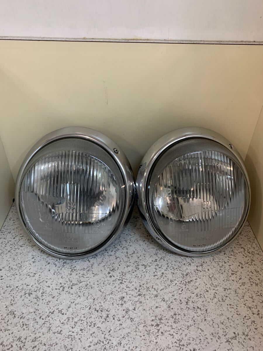 値下げしました!空冷ポルシェ911 BOSCH製 H4ヘッドライト左右 ナロー、930、 964拍卖